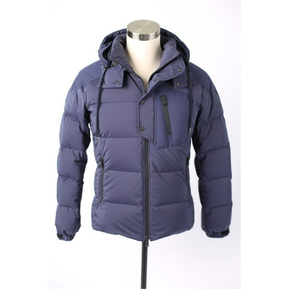 Tatras Men's Down Puffer Jacket Sz 3/L Navy $890